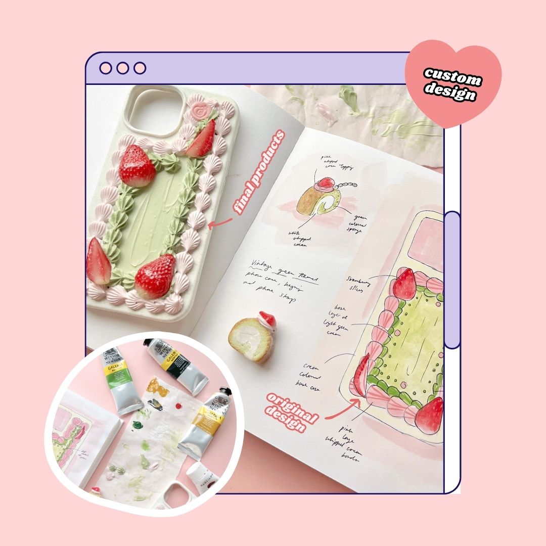 custom designs & colour mixing whipped creams